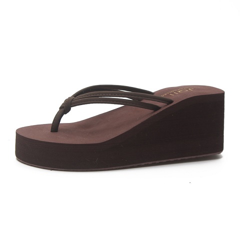 Women's Casual Flip-Flops High-Heeled Wedges