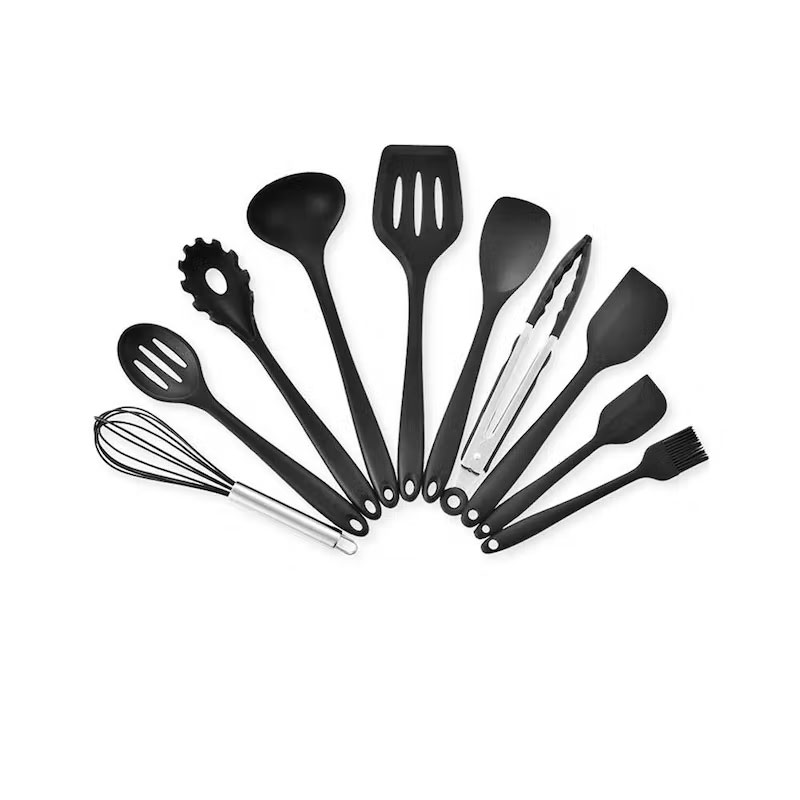 Food Grade Silicon Kitchen Utensils 10pcs