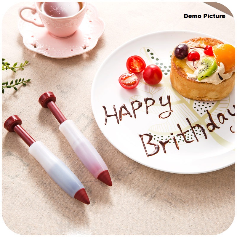 Reusable Syringe Pen for Decorating on cake
