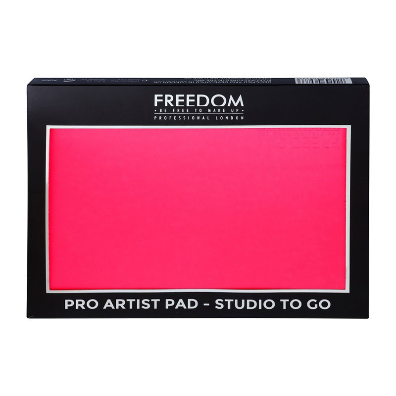 Revolution Freedom Pro Artist Pad Studio To Go Palette (Pink)