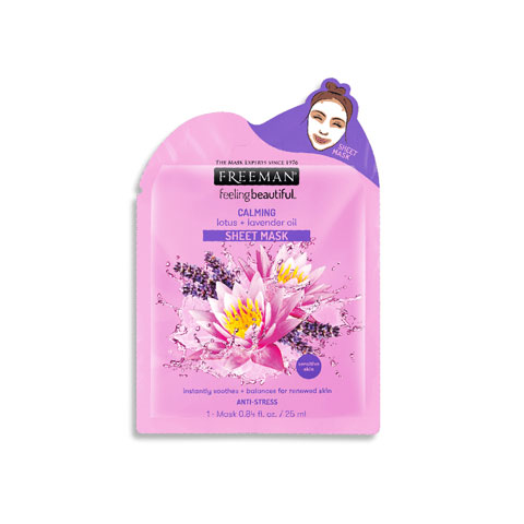 Freeman Calming Lotus + Lavender Oil Sheet Mask 25ml