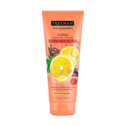 Freeman Clearing Sweet Tea & Lemon Peel Off Clay Mask 175ml