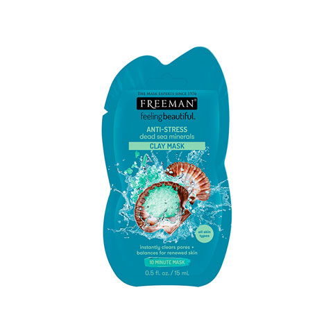 Freeman Dead Sea Minerals Anti-Stress Clay Mask All Skin Types 15ml
