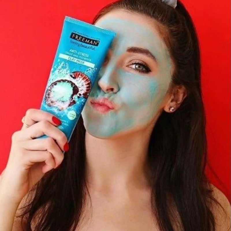 Freeman Dead Sea Minerals Anti-Stress Clay Mask All Skin Types 175ml