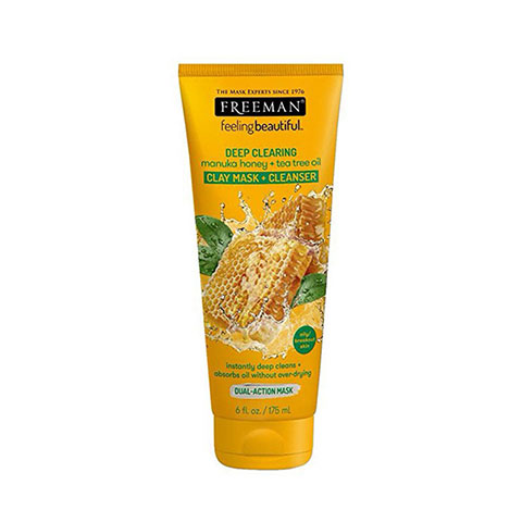 Freeman Deep Clearing Manuka Honey + Tea Tree Oil Clay Mask + Cleanser 175ml