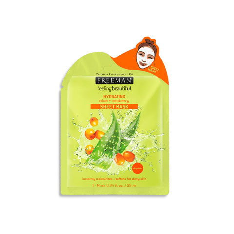 Freeman Hydrating Aloe + Seaberry Sheet Mask 25g