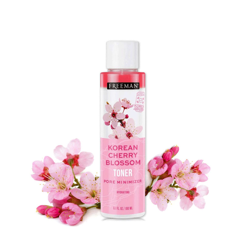 Freeman Korean Cherry Blossom Pore Minimizer Hydrating Toner 180ml