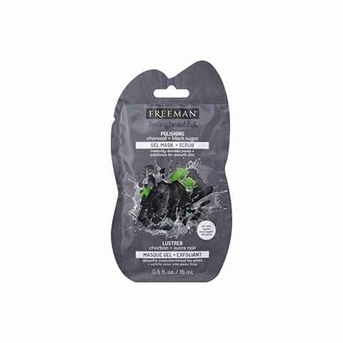 Freeman Polishing Charcoal + Black Sugar Gel Mask + Scrub 15ml