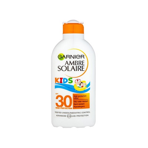 Garnier Ambre Solaire Kids High Protection Lotion 200ml - Spf30