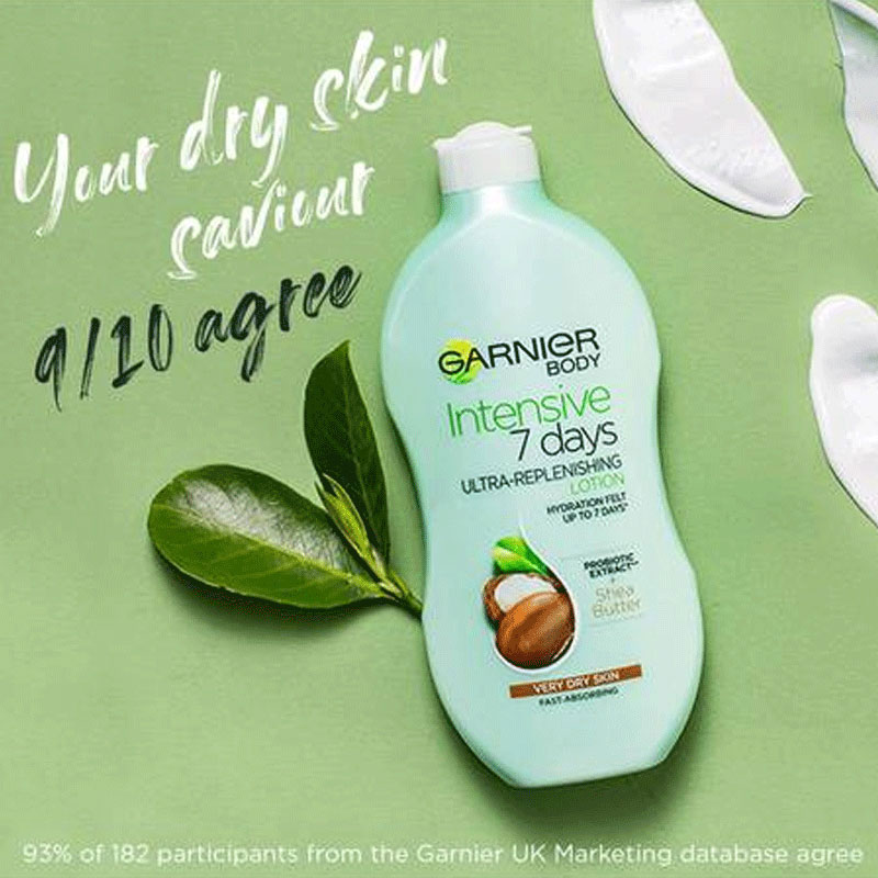 Garnier Body Intensive 7 Days Ultra Replenishing Lotion With Shea Butter 250ml