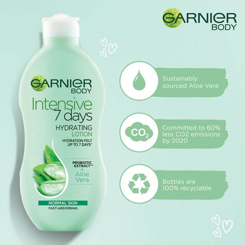 Garnier Body Intensive Hydrating Lotion With Aloe Vera 250ml