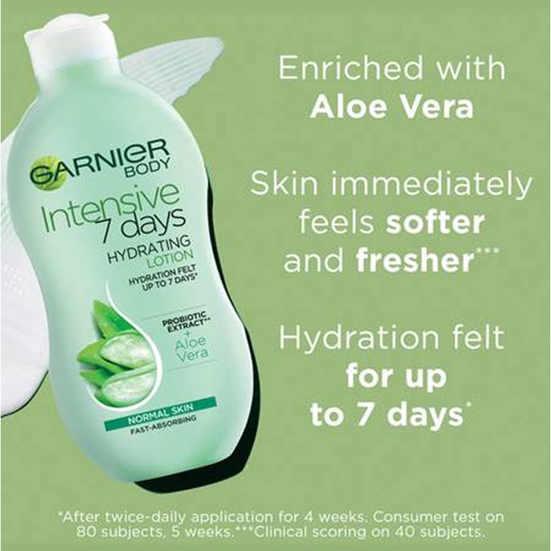 Garnier Body Intensive Hydrating Lotion With Aloe Vera 400ml