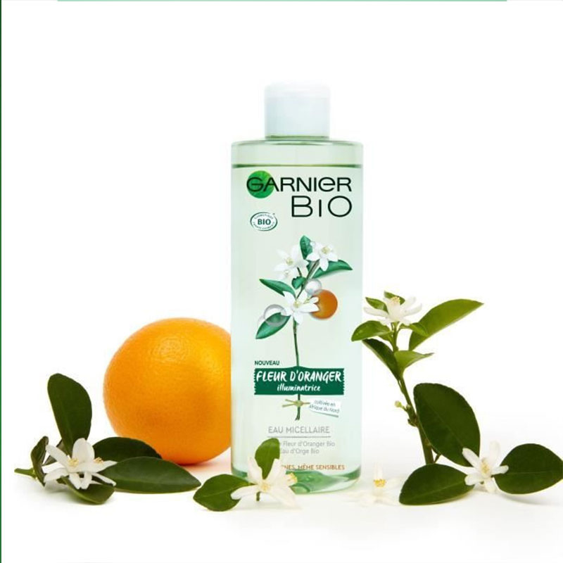 Garnier Organic Brightening Orange Blossom Micellar Water 400ml