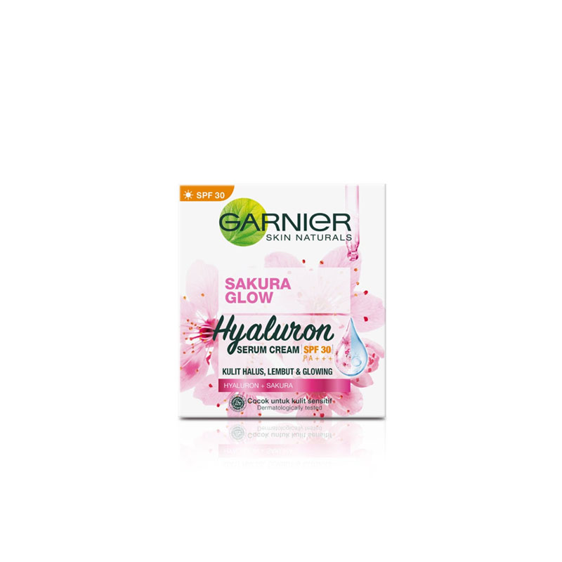 Garnier Sakura Glow Hyaluron Serum Cream 50ml - SPF30