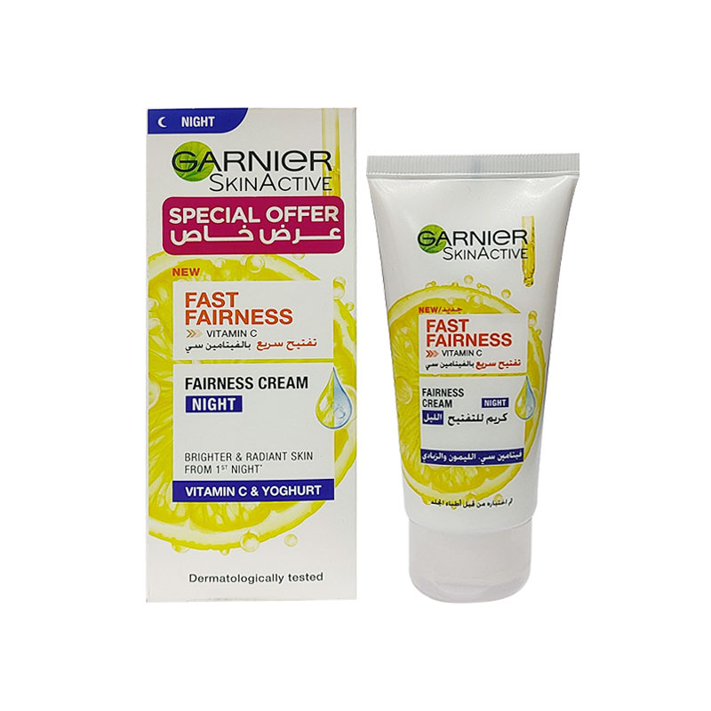 Garnier Skin Active Fast Fairness Vitamin C Night Cream 50ml
