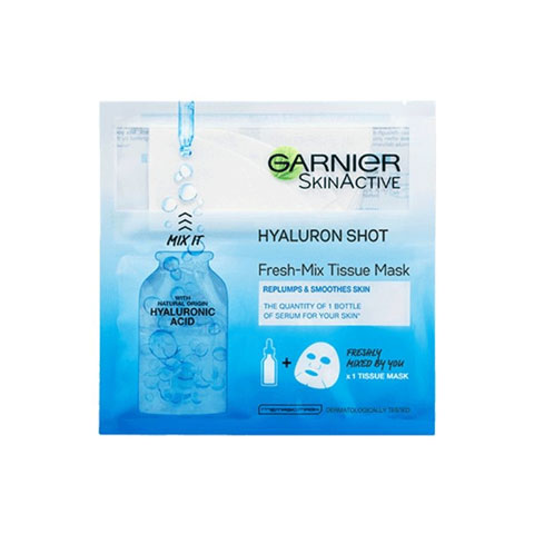 Garnier Skin Active Hyaluronic Shot Fresh-Mix Tissue Mask 33g