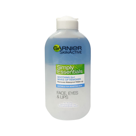 Garnier Skin Naturals Simply Essentials Soothing 2 in 1 Make up Remover 200ml