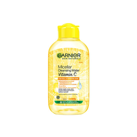 Garnier Skin Naturals Vitamin C Micellar Cleansing Water for Dull & Sensitive Skin 125ml