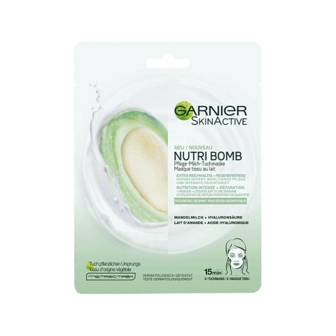 Garnier Skinactive Nutri Bomb Almond Tissue Face Mask 28g