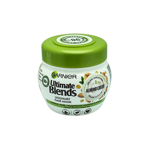 Garnier Ultimate Blends Almond Crush Yoghurt Hair Mask 300ml