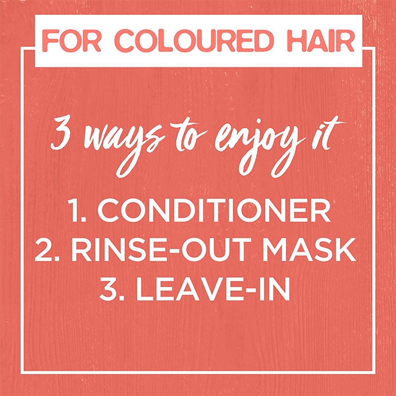 Garnier Ultimate Blends Colour Illuminating Hair Food Goji & Soy 3 In 1 Hair Mask 390ml