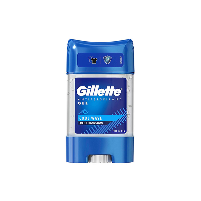 Gillette 48hr Protection Cool Wave Antiperspirant Gel 70ml
