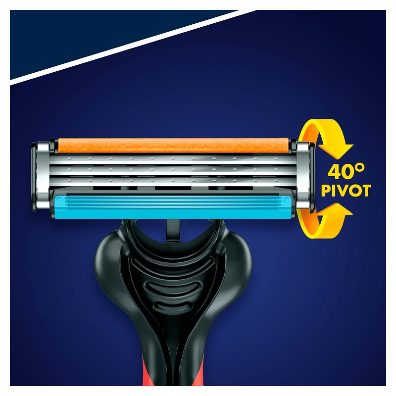 Gillette Blue3 F1 Disposable Razors Pack - 6 Pieces