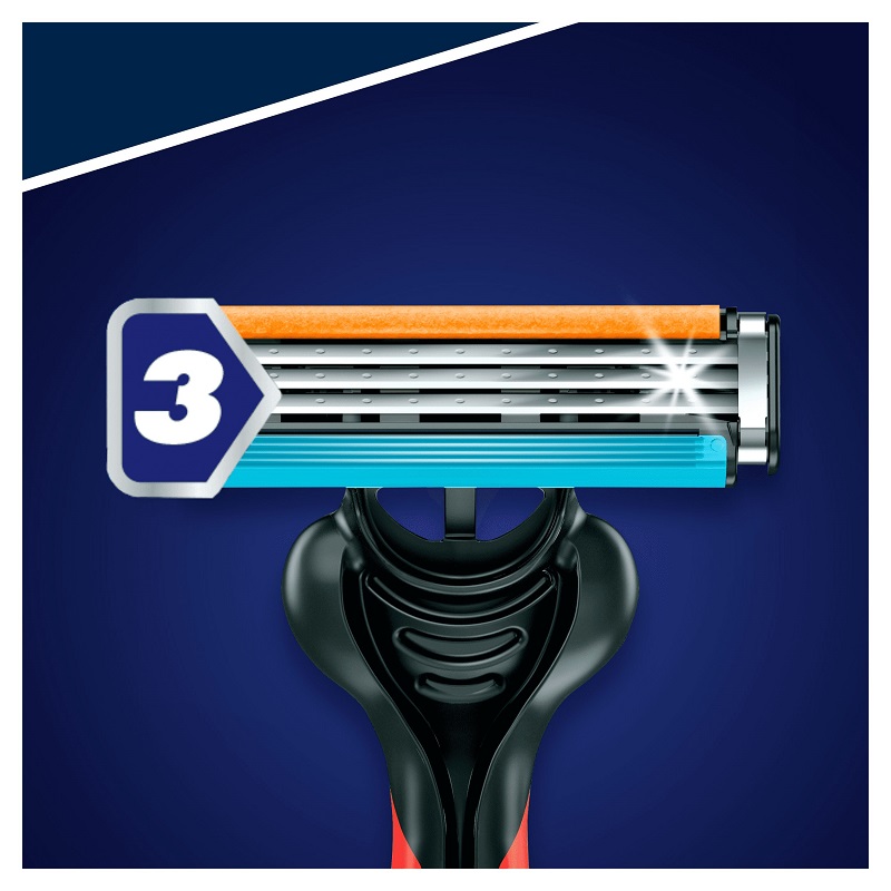 Gillette Blue3 F1 Disposable Razors Pack - 6 Pieces