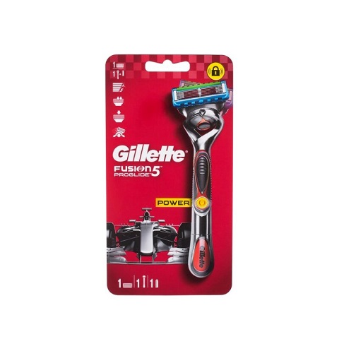 Gillette Fusion 5 Proglide Power Razor With Flexball Technology - Race Car (4892)