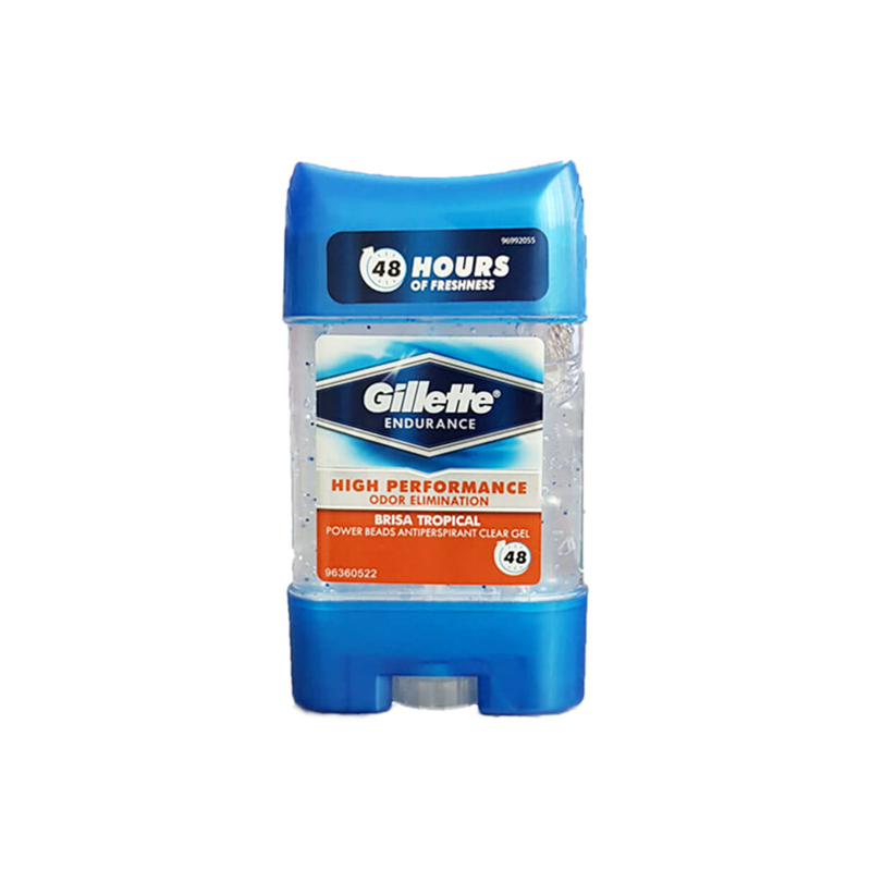 Gillette High Performance Brisa Tropical Power Beads Antiperspirant Clear Gel 75ml