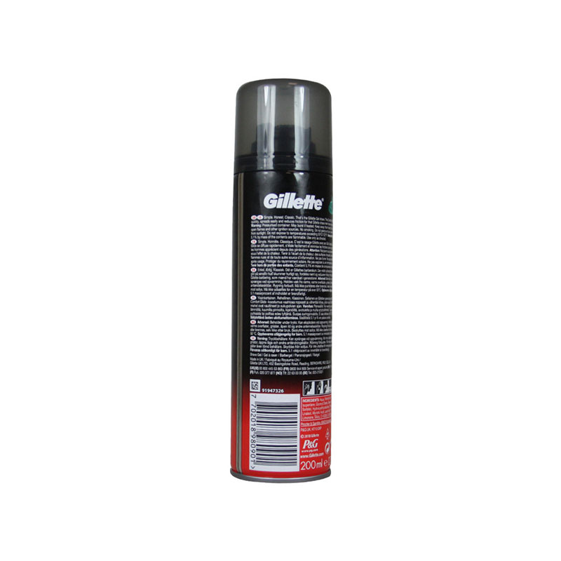 Gillette Shave Gel Regular Normal Skin 200ml