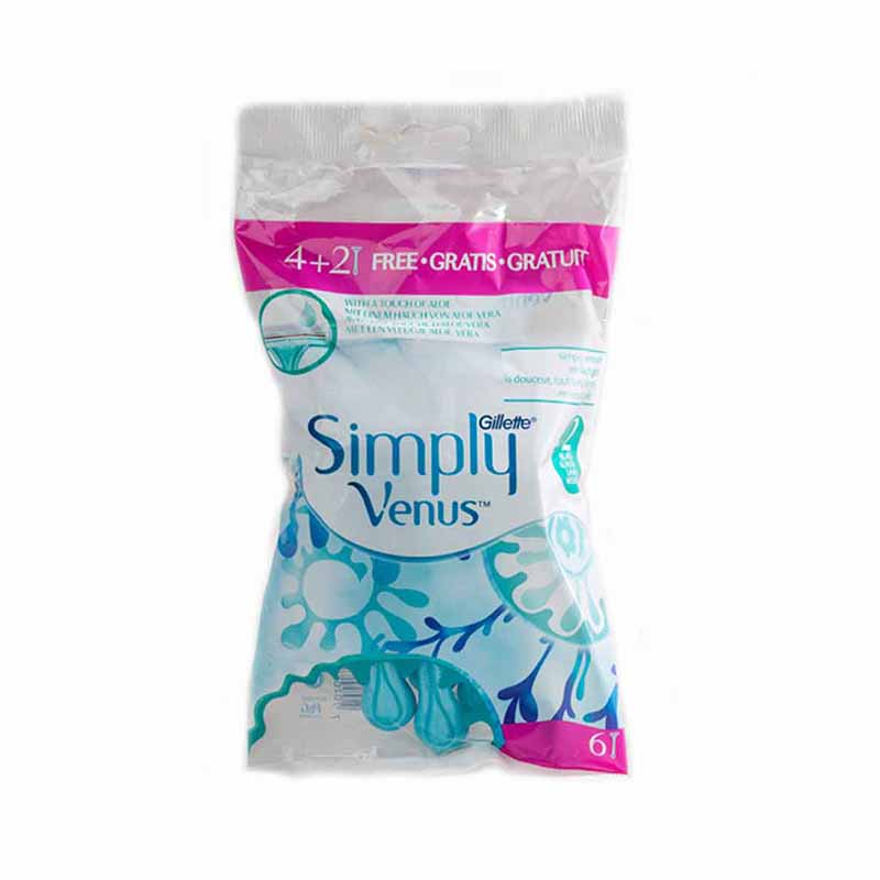 Gillette Simply Venus 6 Razors