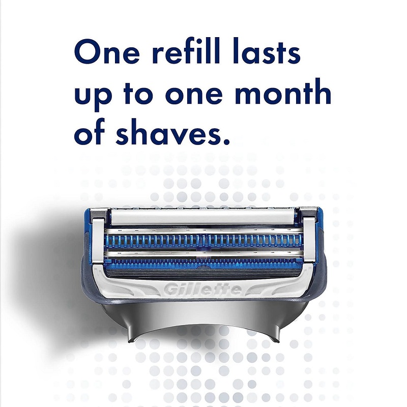 Gillette Skinguard Sensitive Powered Razor Pack For Men (6525)