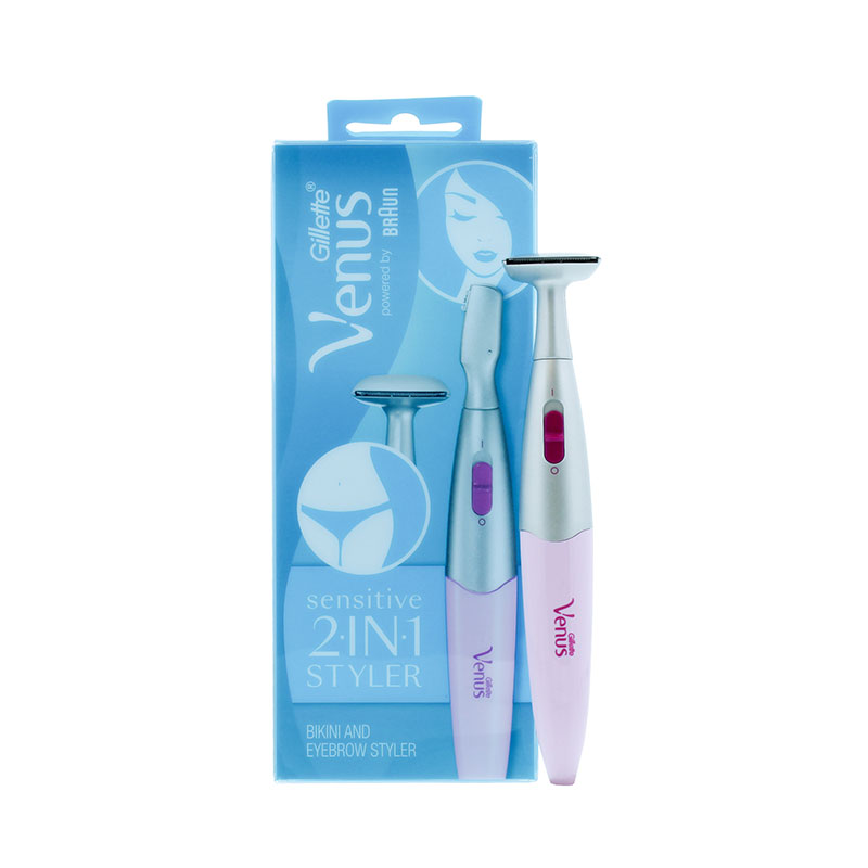 Gillette Venus Sensitive 2 In 1 Bikini And Eyebrow Styler