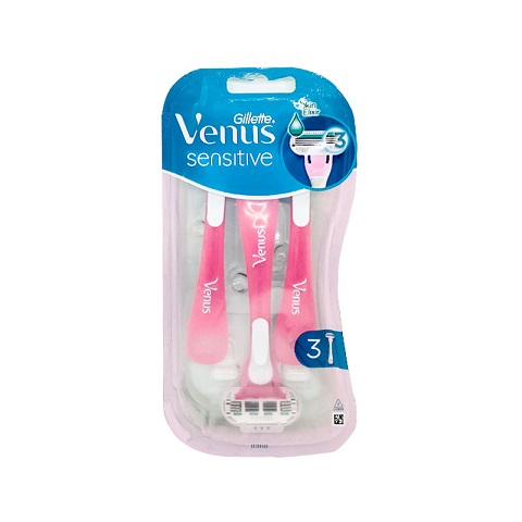 Gillette Venus Sensitive 3 Disposable Razors (1544)