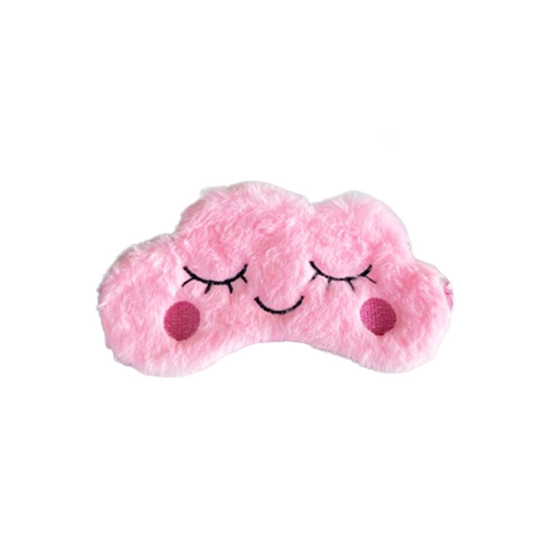 Girls Sleeping Cute Cartoon Eye Mask - Pink Cat