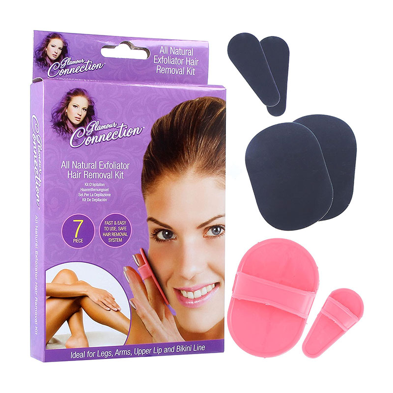 Glamour collection All Natural Exfoliator Hair Removal Kit