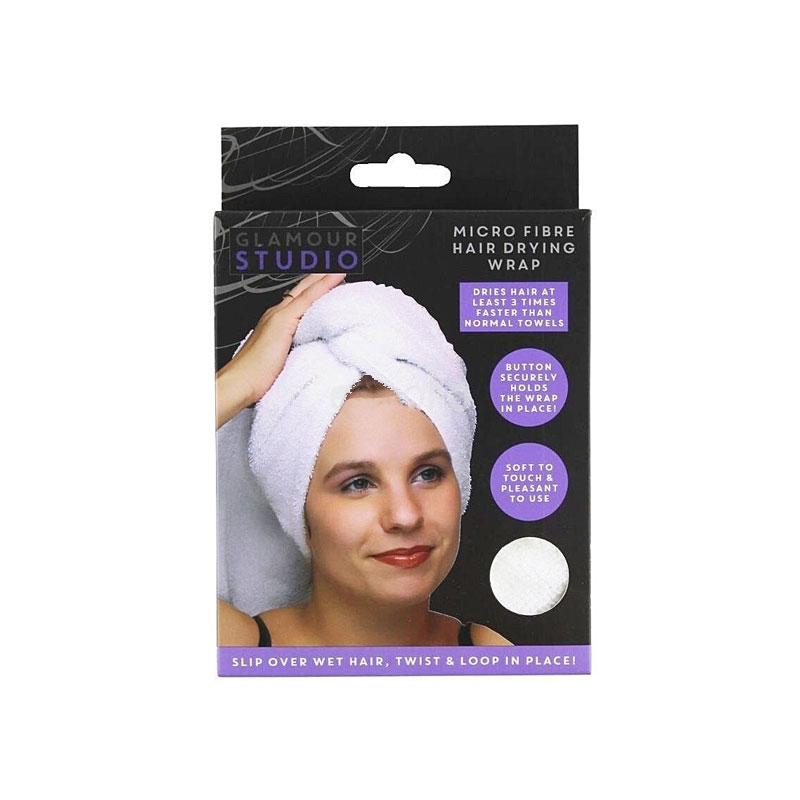 Glamour Studio Micro Fibre  Hair Drying Wrap