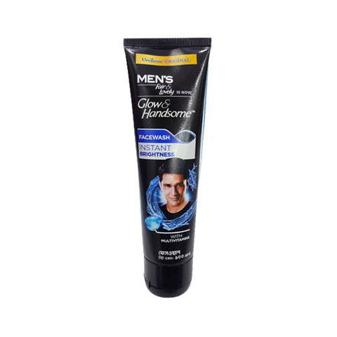 Glow & Handsome Men's Instant Brightness Facewash - 100g