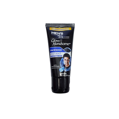 Glow & Lovely Men's Instant Brightness Facewash - 50g