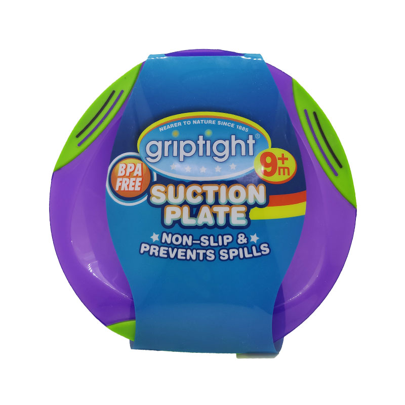 Griptight Baby Toddler Suction Base Plate 9m+ - Purple