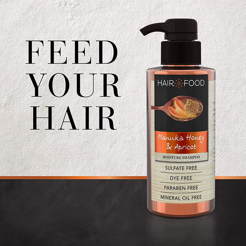 Hair Food Manuka Honey & Apricot Moisture Shampoo 300ml