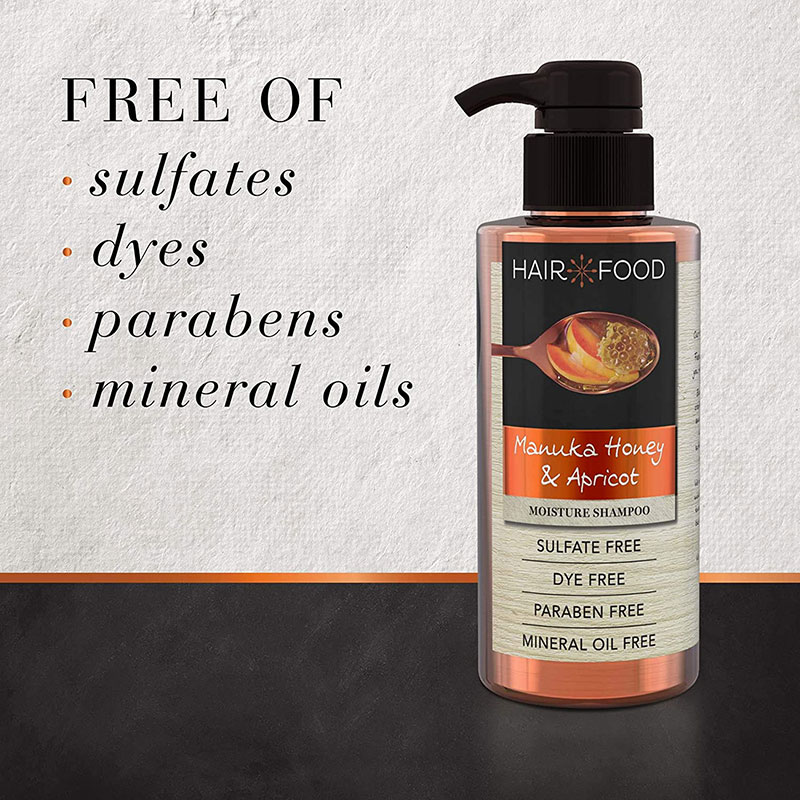 Hair Food Manuka Honey & Apricot Moisture Shampoo 300ml