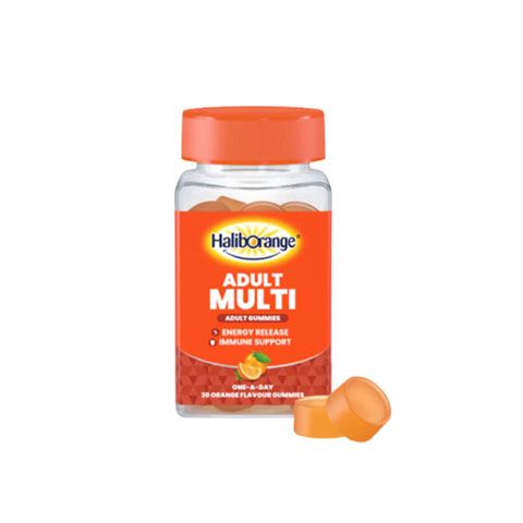 Haliborange Adult One-A-Day Immune Support Orange Gummies 200ml - 30pcs