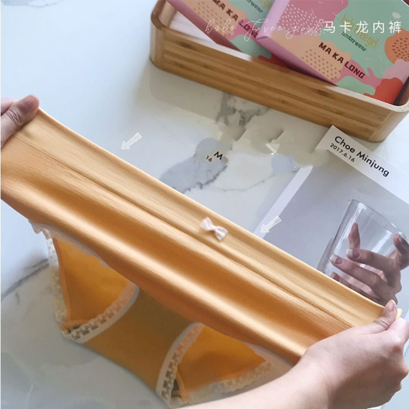 Halo'Free Girl Macaron Underwear Set - 4pcs (40kg-60kg)