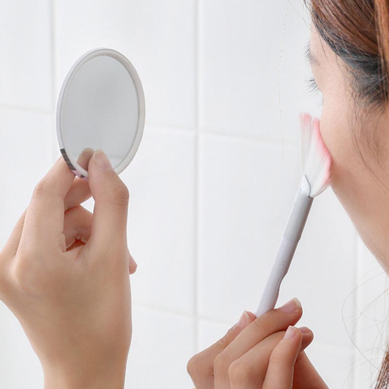 Happy Smile Hand Pocket Mirror - 1pc (301111)