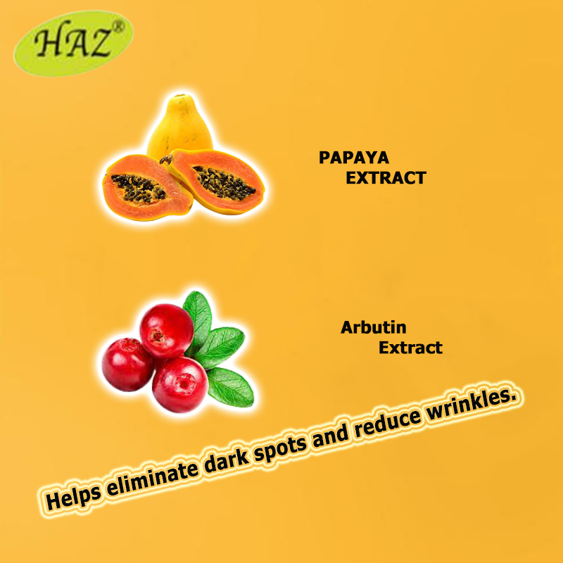 HAZ Papaya Soap With Arbutin & Papaya Extract 100g