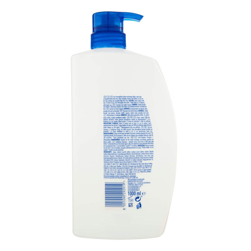 Head & Shoulders 2 in 1 Classic Clean Anti-Dandruff Shampoo & Conditioner 1000ml