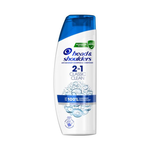 Head & Shoulders 2 in 1 Classic Clean Anti-Dandruff Shampoo & Conditioner 225ml