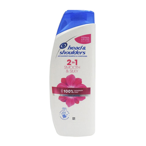 Head & Shoulders 2 In 1 Smooth & Silky Shampoo & Conditioner 450ml